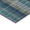 Edge Collections - 8' x 10' - Blue - For Washable Plaid Area Rug Indoor and Outdoor Use - 1 Piece